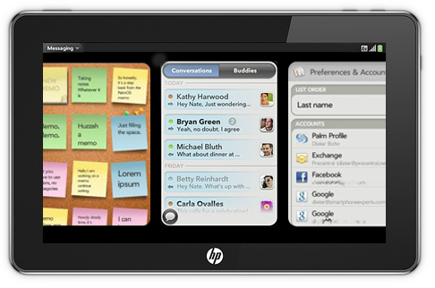 HP готовит планшет с webOS к началу 2011 года