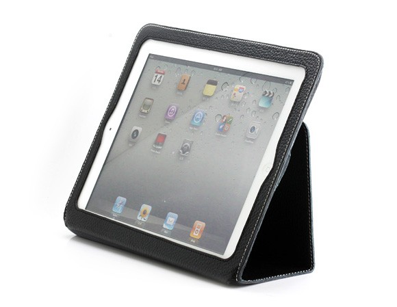 Общий вид планшета iPad 2 в чехле Yoobao Executive Leather Case