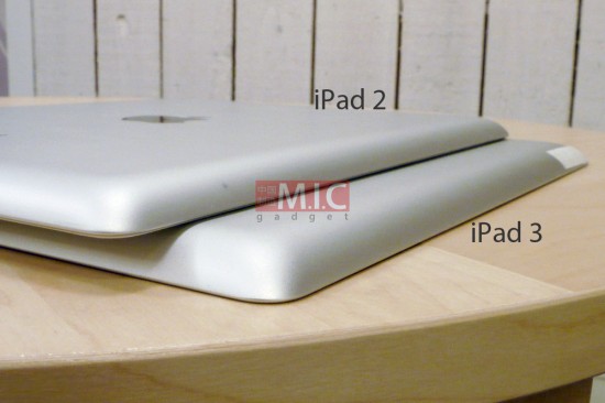 Задняя панель у iPad 3 будет более скругленной у краев