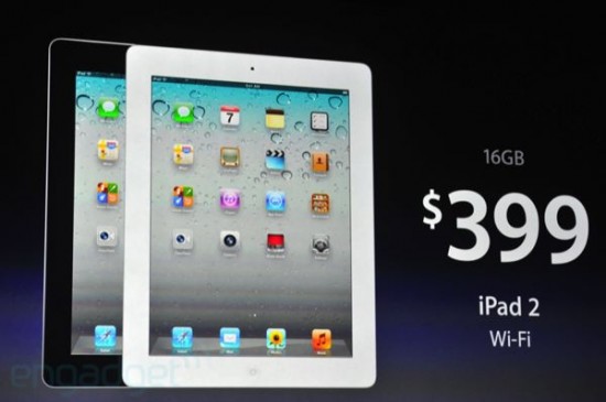 Теперь планшеты iPad начинаются всего от 399 долларов!