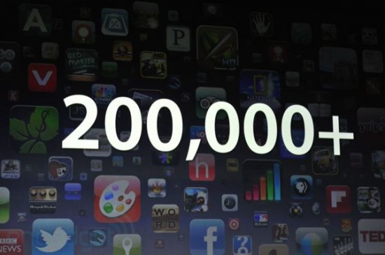 В App Store уже более двухсот тысяч приложений для iPad