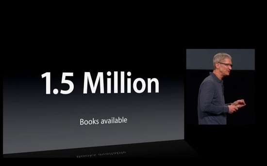 В магазине iBookstore доступно уже больше полутора миллиона электронных книг
