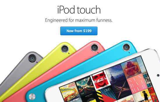 iPod touch теперь начинаются с 199 долларов