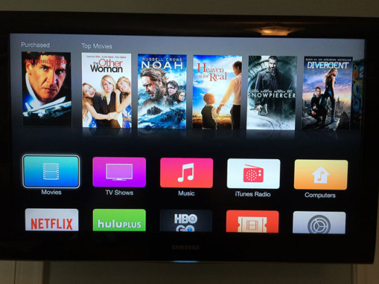 Обновленный интерфейс тв-приставки Apple TV
