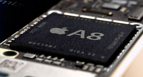 Условное изображение системы-на-кристалле Apple A8